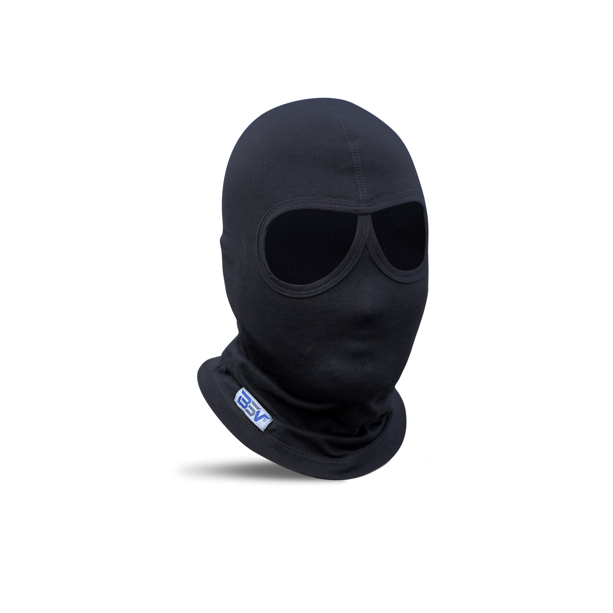 BSV Cotton Ninja Eye Balaclava Face & Neck Cover – 95% Cotton + 5% Lycra, Black, Unisex